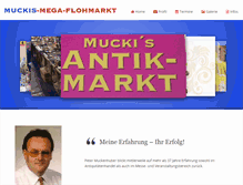 Tablet Screenshot of muckis-mega-flohmarkt.at